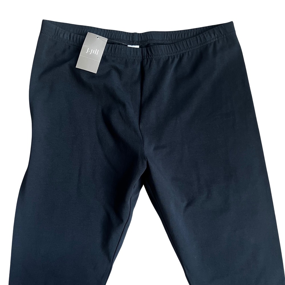 J. Jill Pima Ankle Leggings Deep Blue 701573 Womens MP Petite NEW